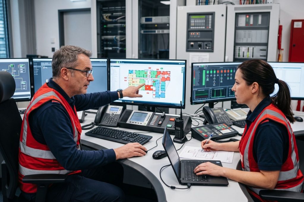 coordination système sécurité incendie
