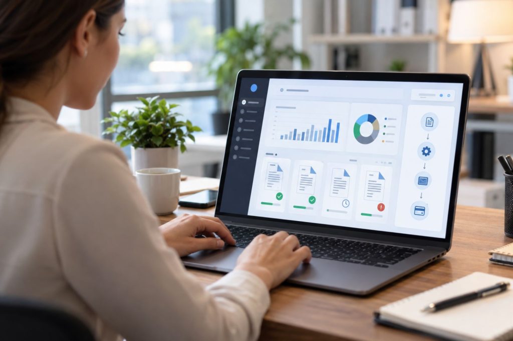système facturation automatique invoicetrack pro mode emploi