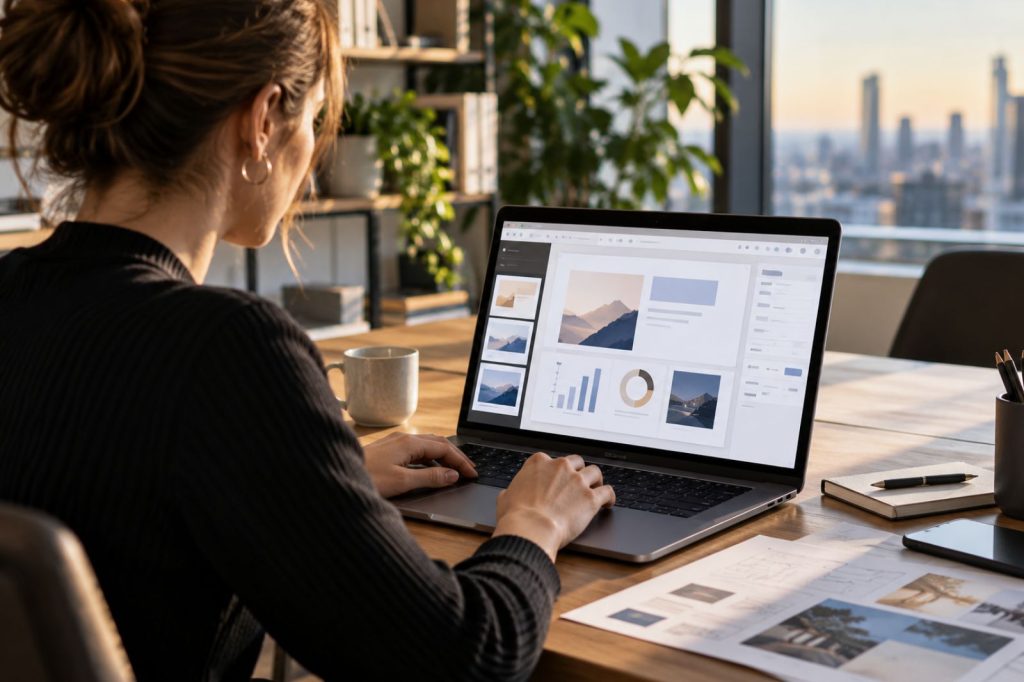comment créer pitch deck avec slidecraft