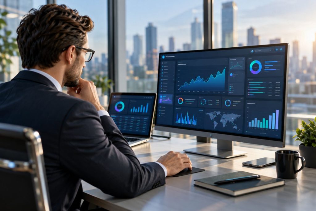 tableau de bord reporting dashpro evolution